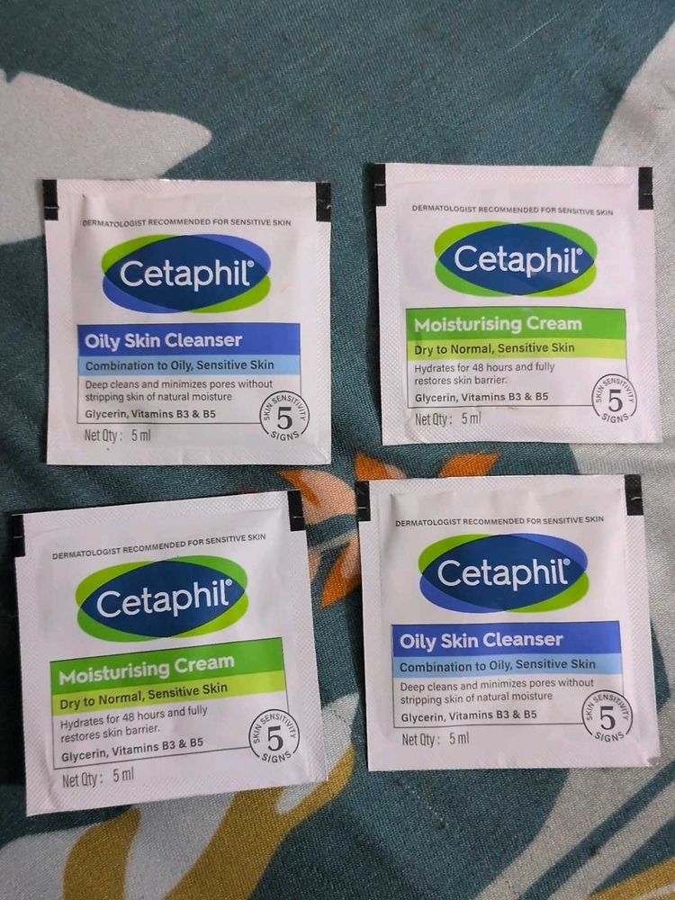 Cetaphil Oily Skin Cleanser &amp; Moisturizing Cream S