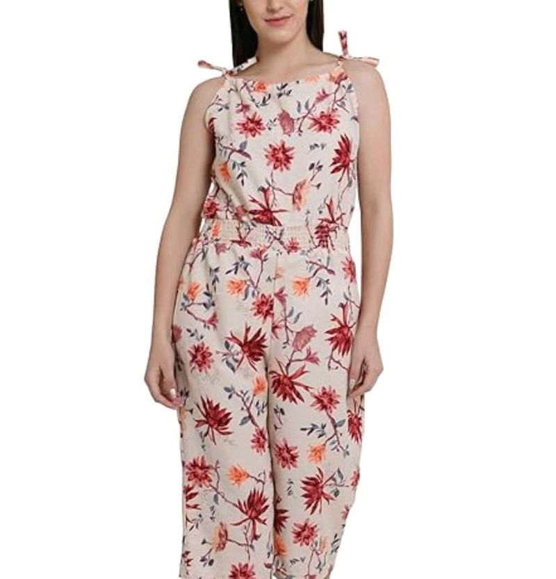 Floral Jumpsuit