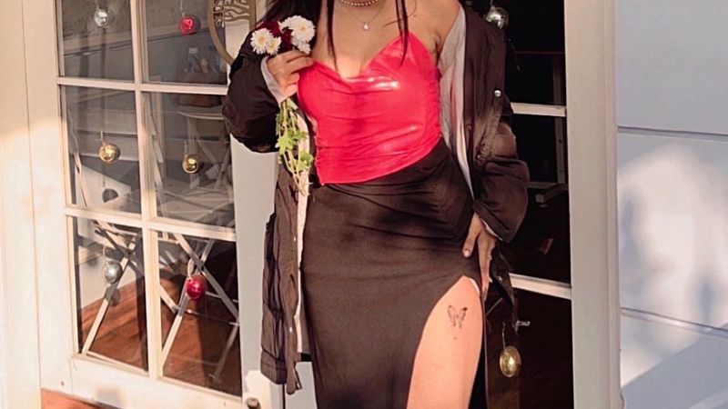 Red Corset Top