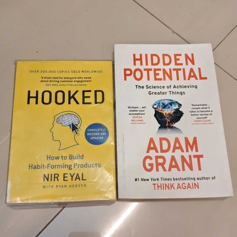 Hooked &amp; Hidden Potential Books