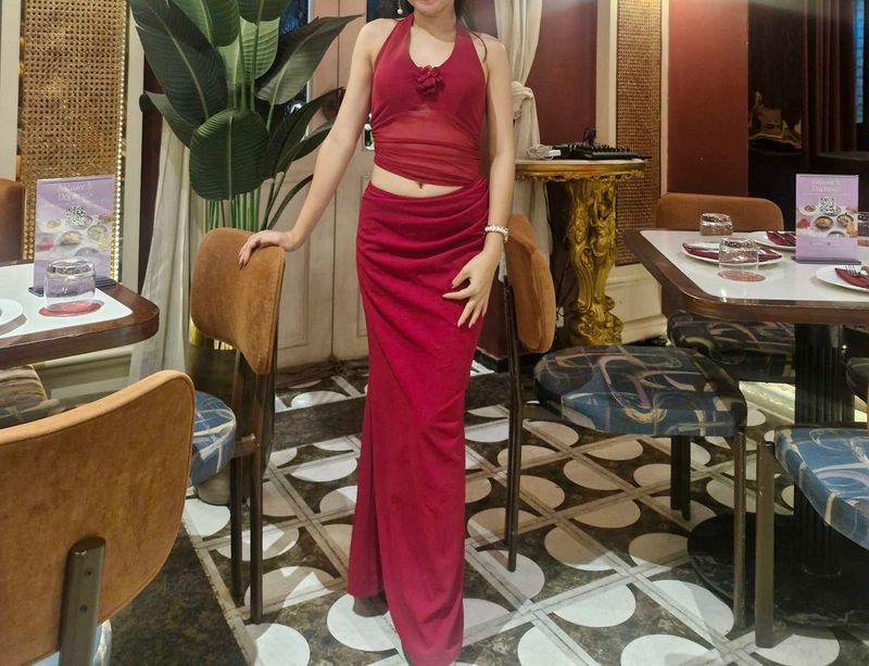 Red dress