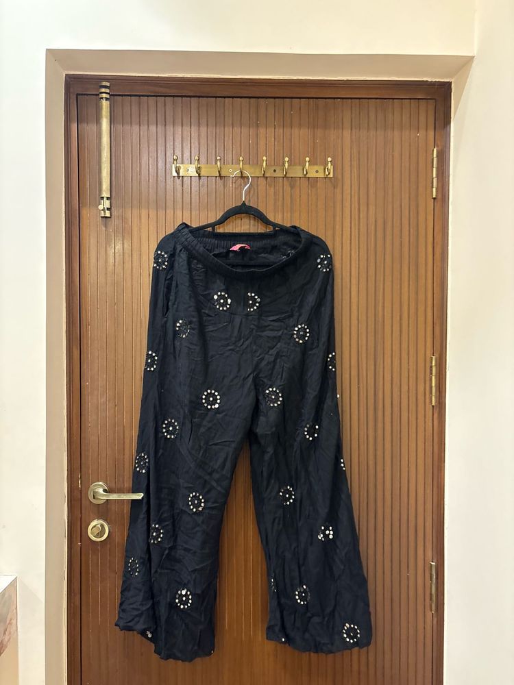 Stylish Black Palazzo Pants