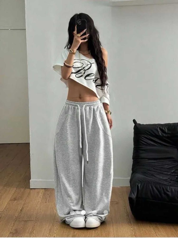 Oversized Grey Sweatpants