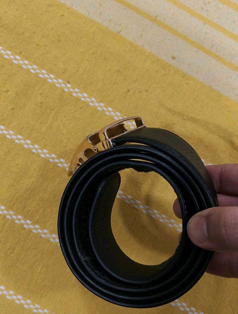 Stylish Black Leather #Belt