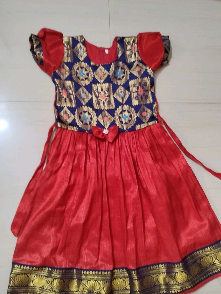 Ethnic Dress and Three Lowers or pants