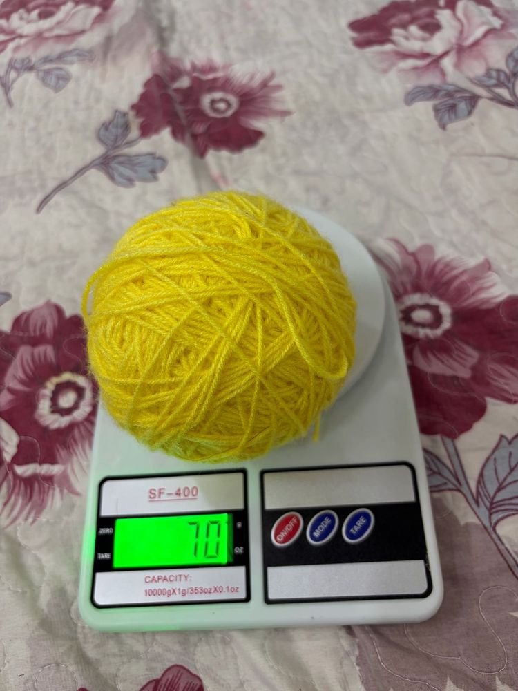 wool acrylic yarn set of 3