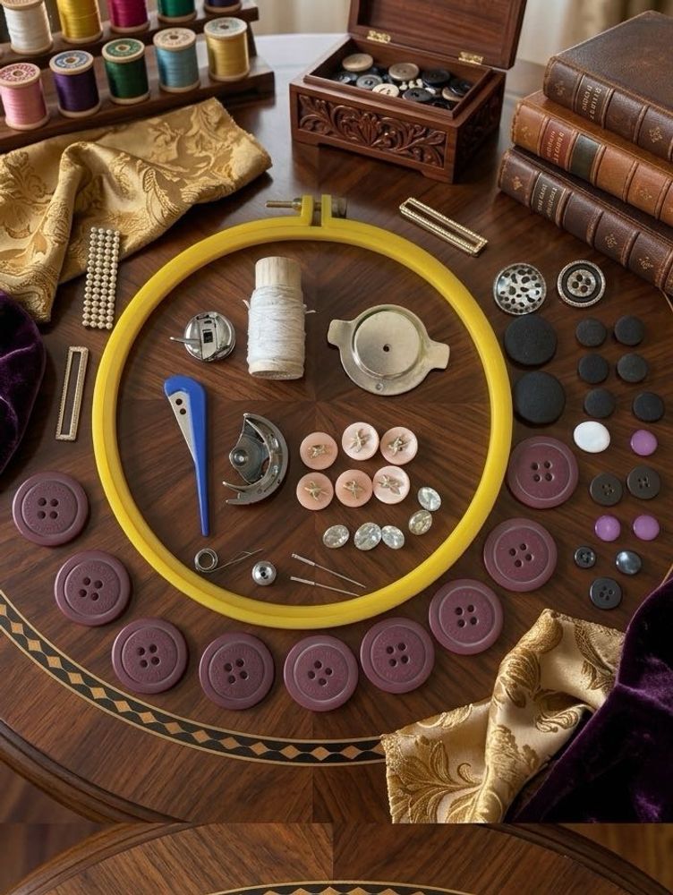 Sewing Kit - Buttons &amp; Accessories