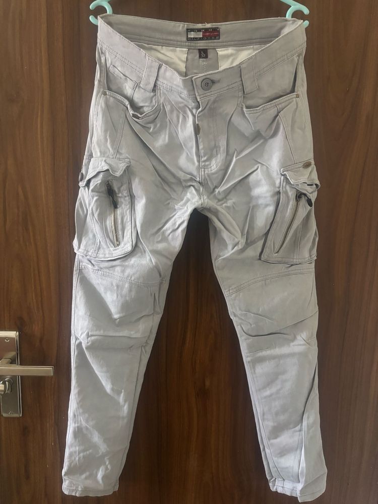 Men's Cargo Pants - Grey