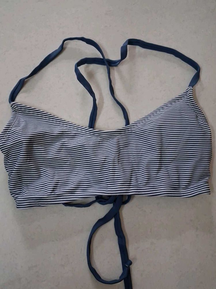 Striped Bikini Top