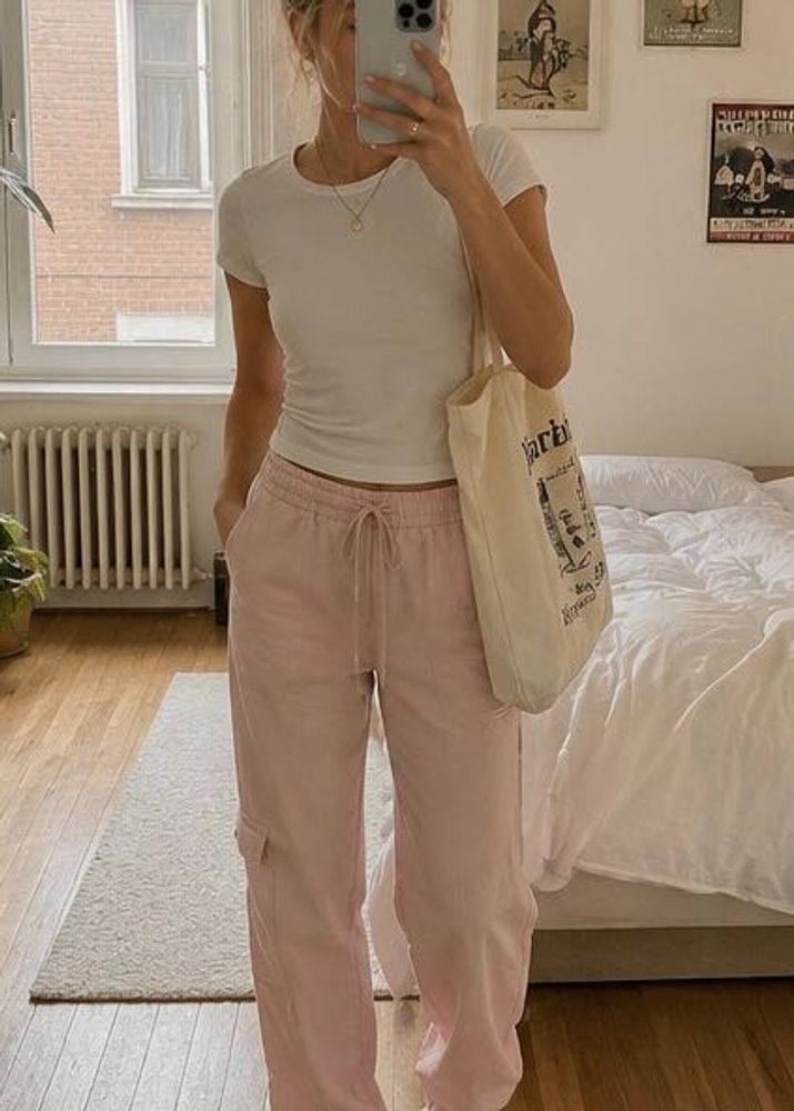 Pink Jogger Pants
