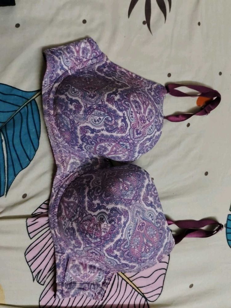 Patterned Bra
