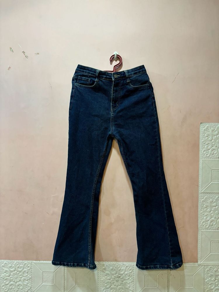Dark Wash Flared Jeans