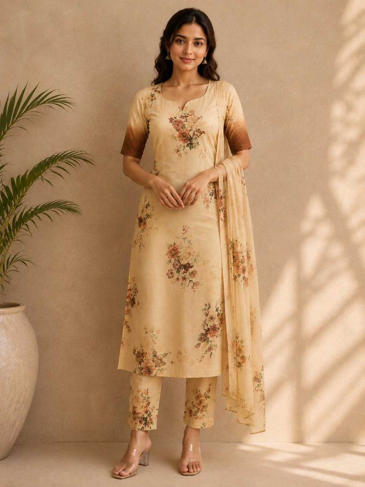 new kurti with plazo st NEVER WORN