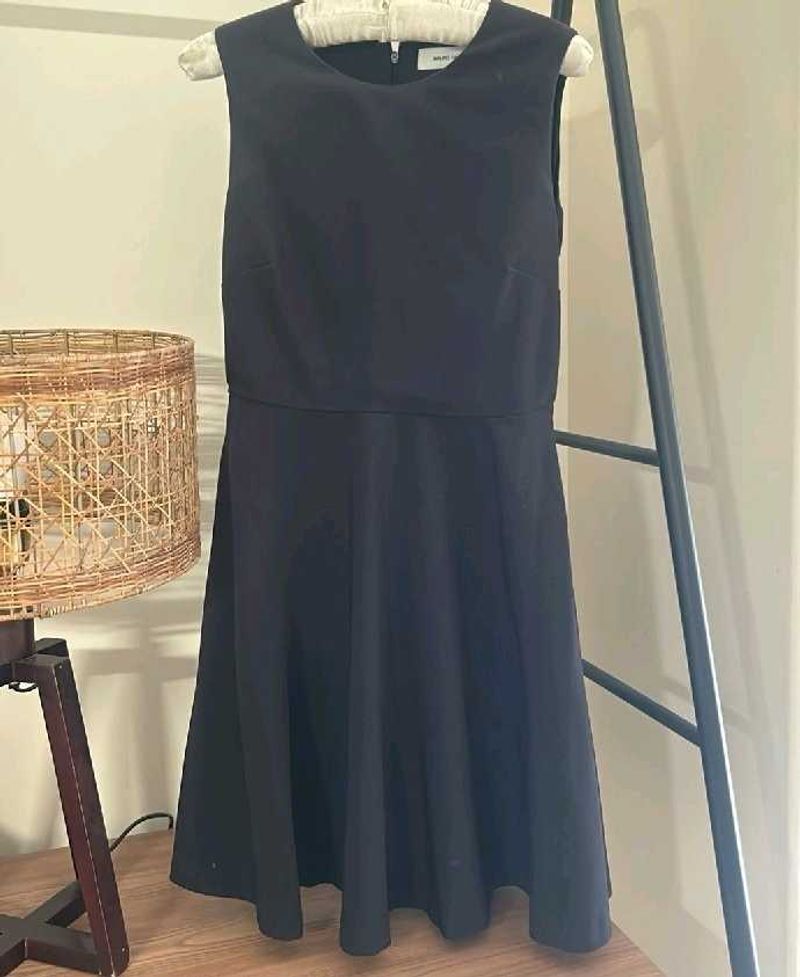 Elegant Black Sleeveless Dress