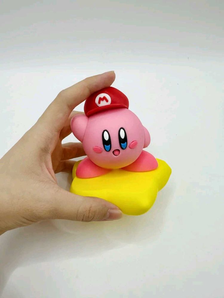 Kirby Figurine - Super Cute! 3d printed