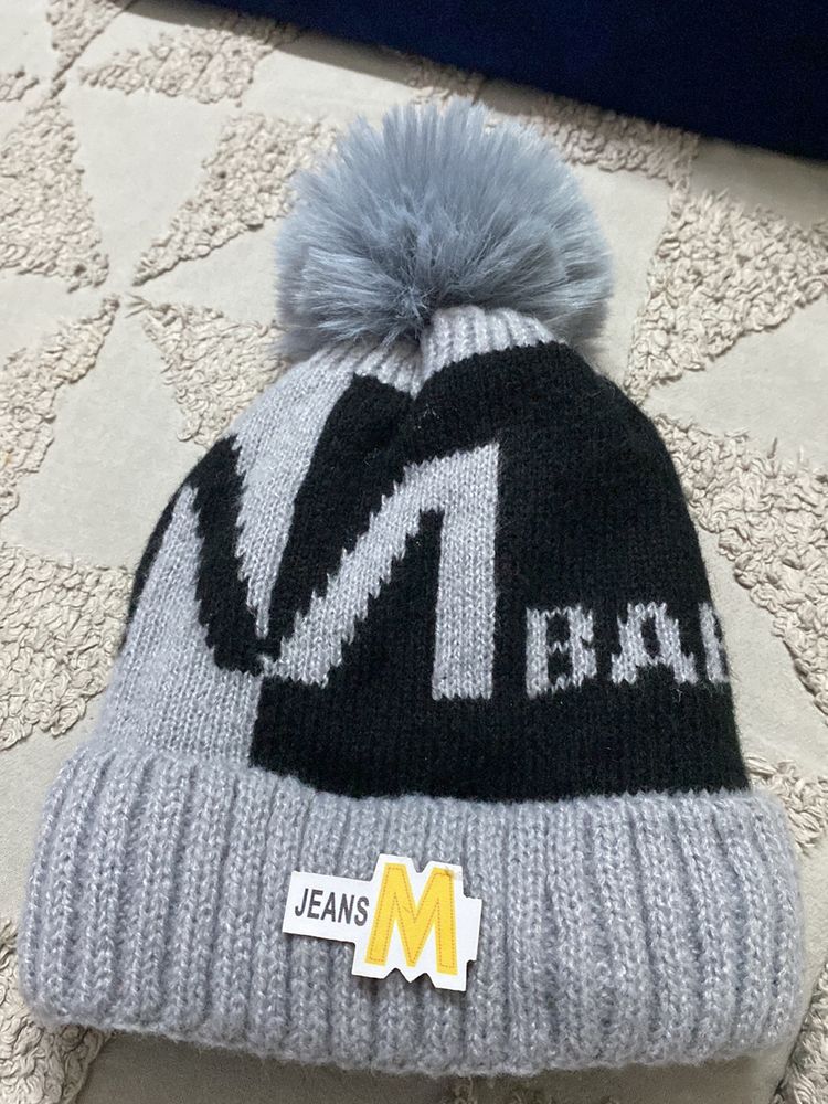 Kids Woollen Warm Cap