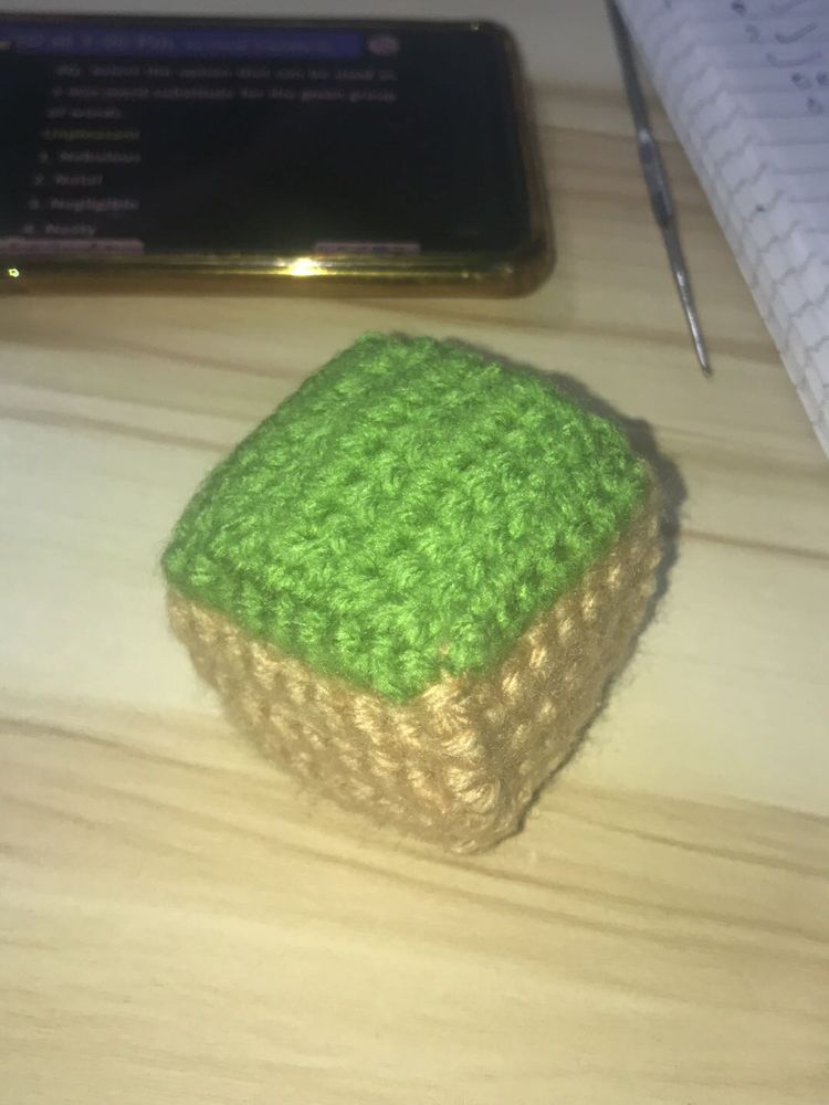 Minecraft Block Plushie