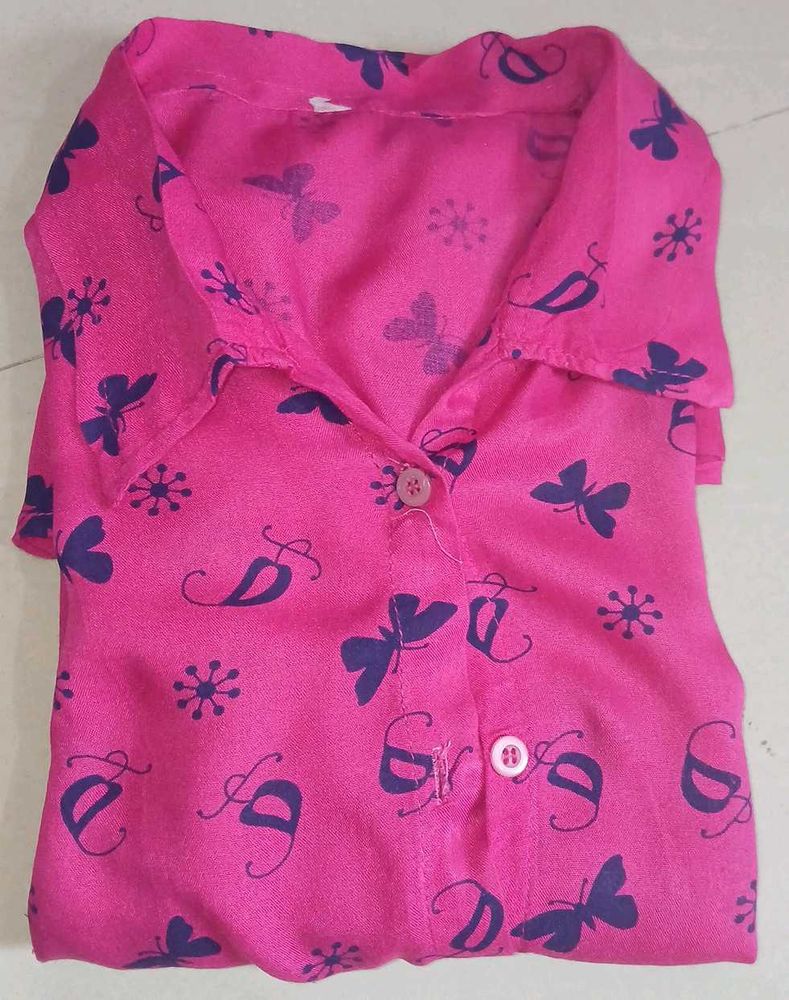 Pink Women Shirt