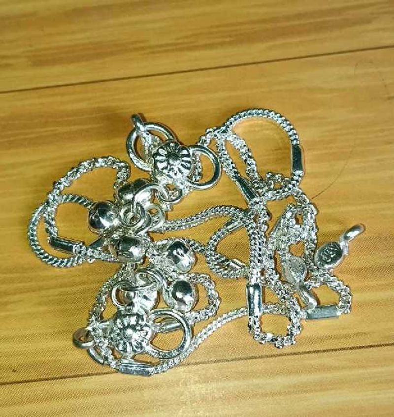 Elegant Silver Anklet