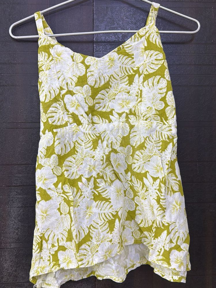 Tropical Floral Tank Top
