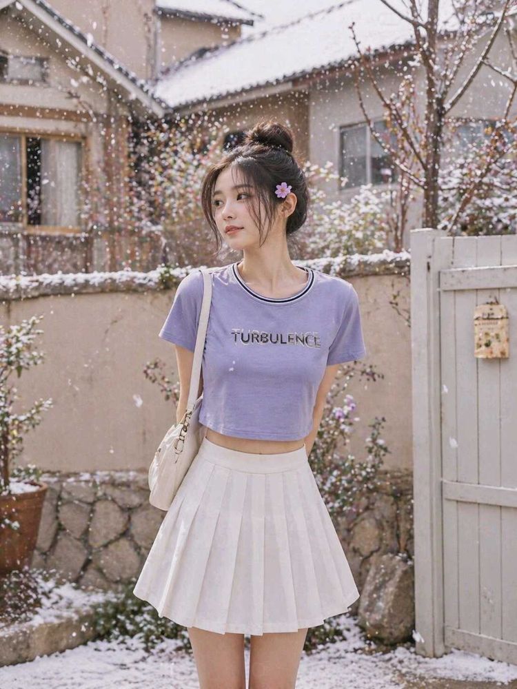 🔮Lavender TURBULENCE Crop Top 🔮