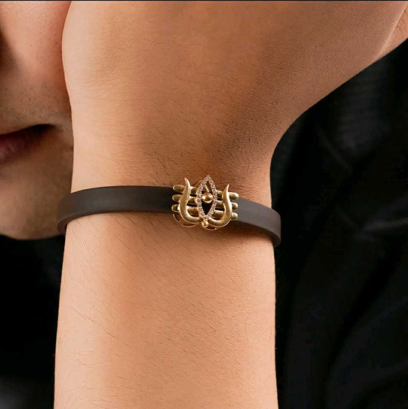 sterling gold plated Trident Bracelet