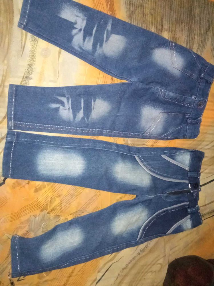 combo of 2 Boy's Denim Jeans and  coat- Stylish &amp;