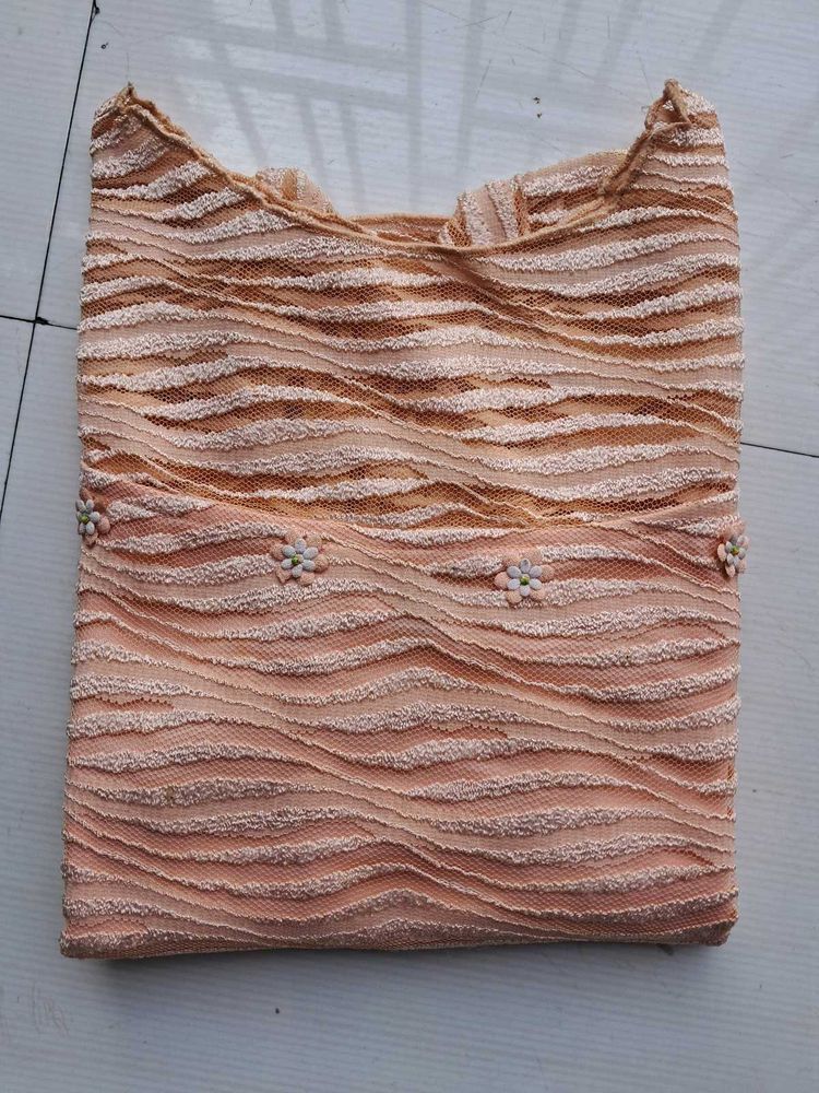 Trendy Peach Top ( Bust 32)