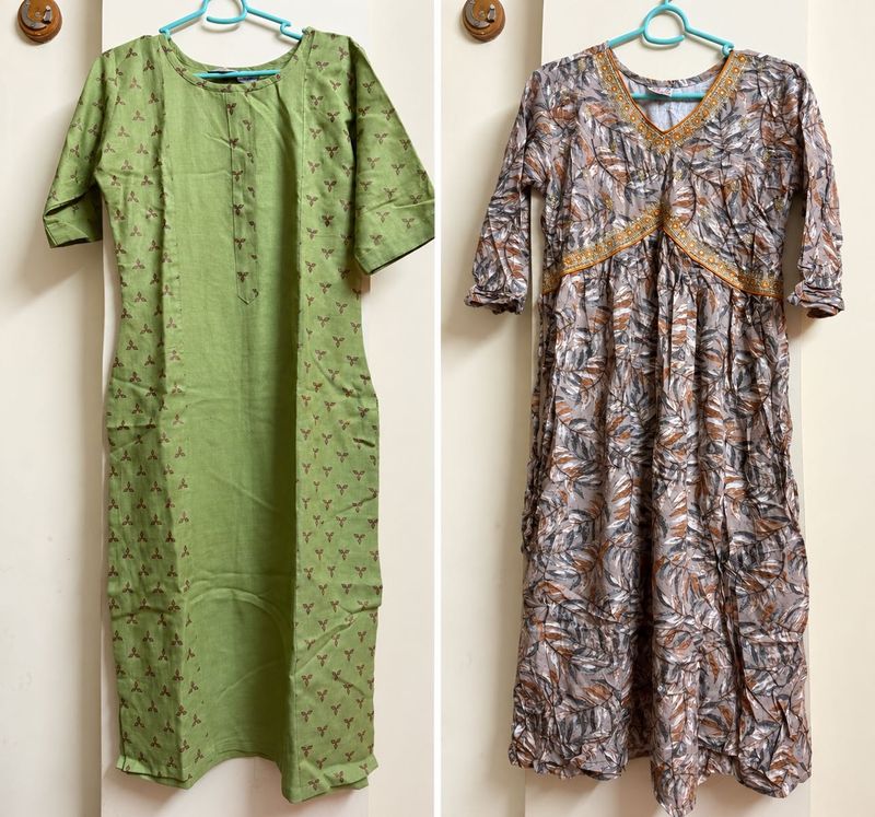 Set of 2 Women's Kurtas