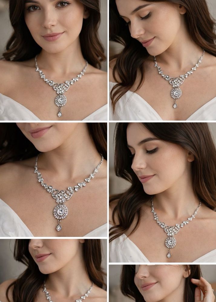 Elegant Rhinestone Necklace for Women