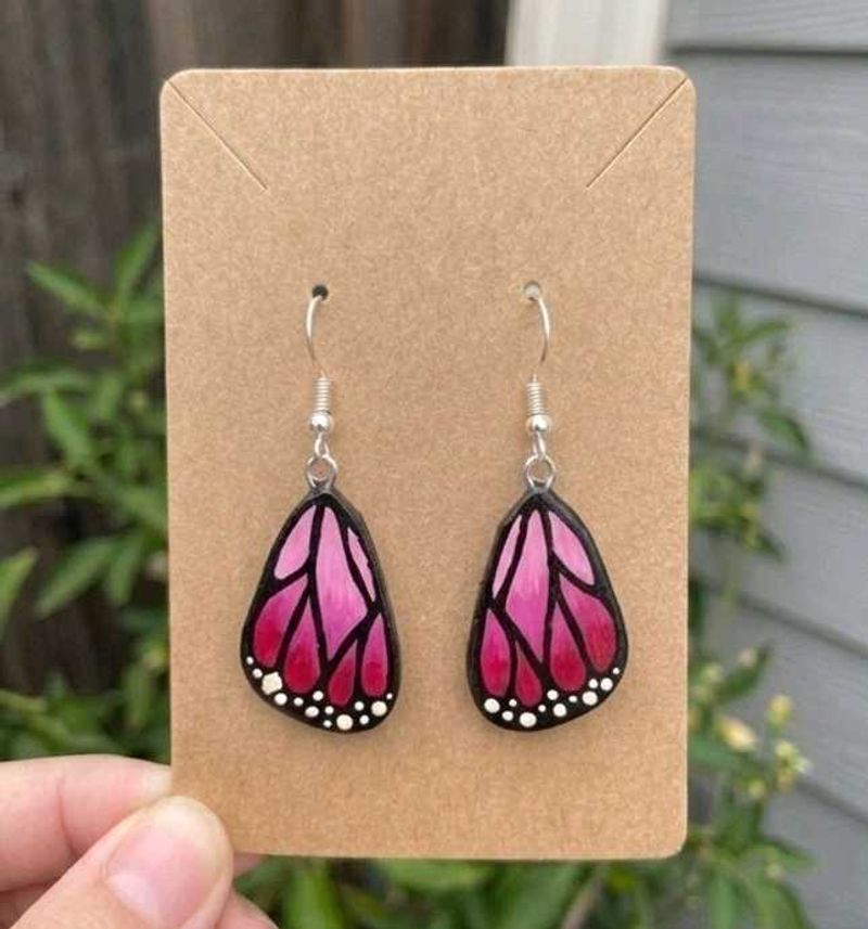 Fairycore Butterfly Wing Earrings