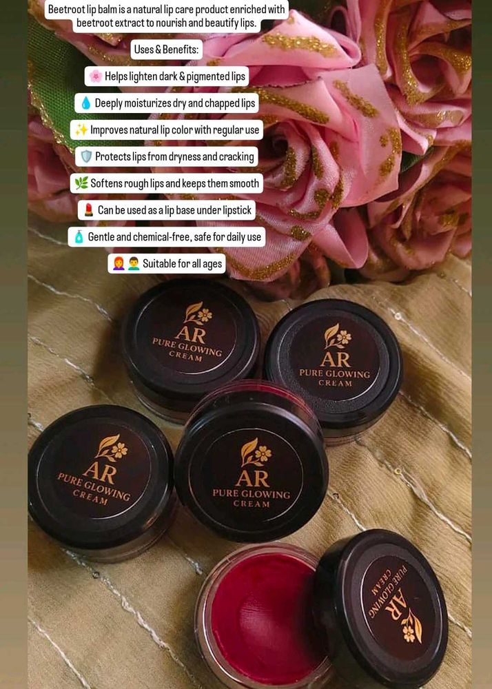 AR Pure Glowing Cream Lip Balm