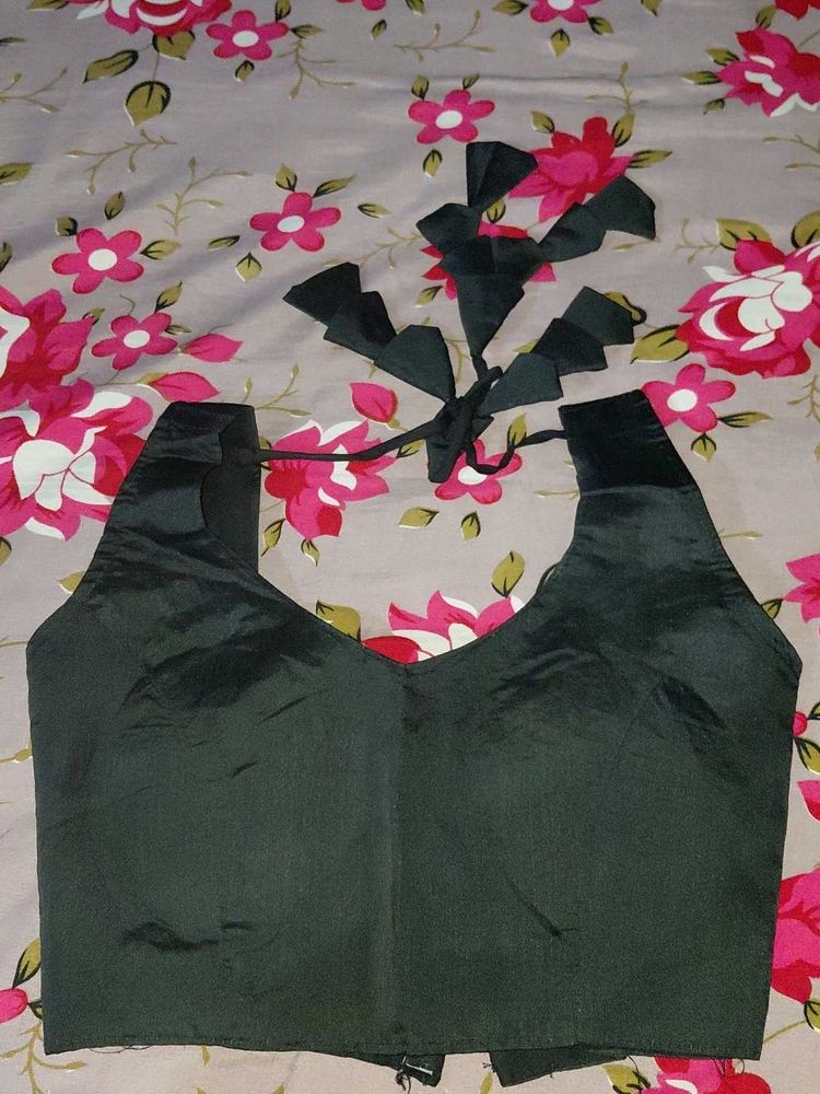 Elegant Dark Green Blouse