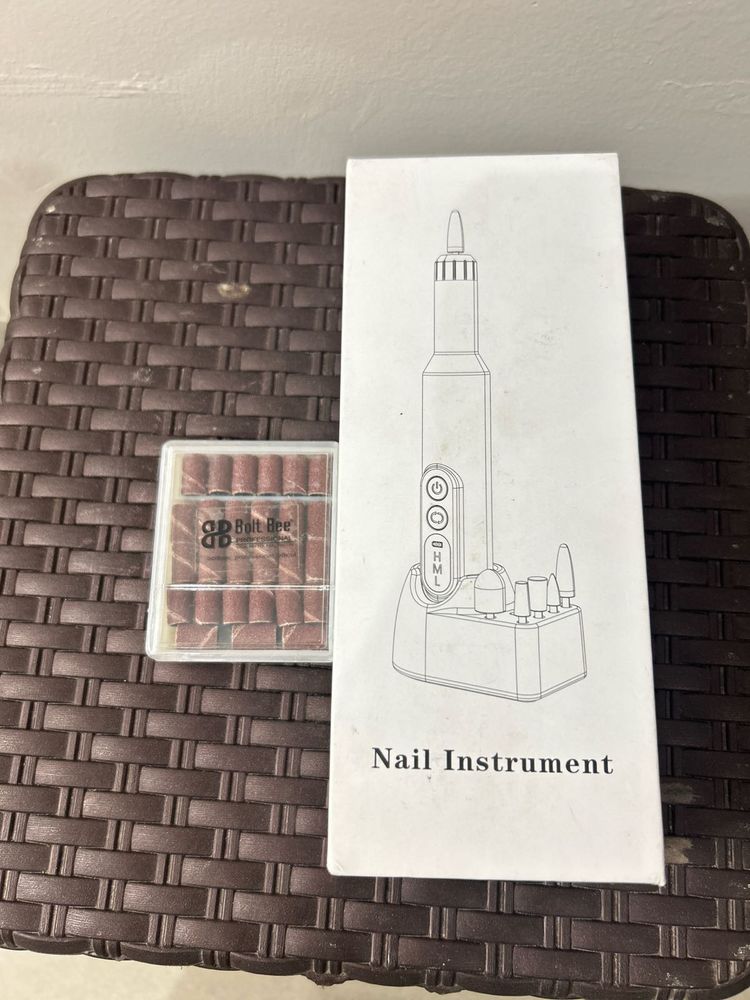 Electric Nail File &amp; Drill Set