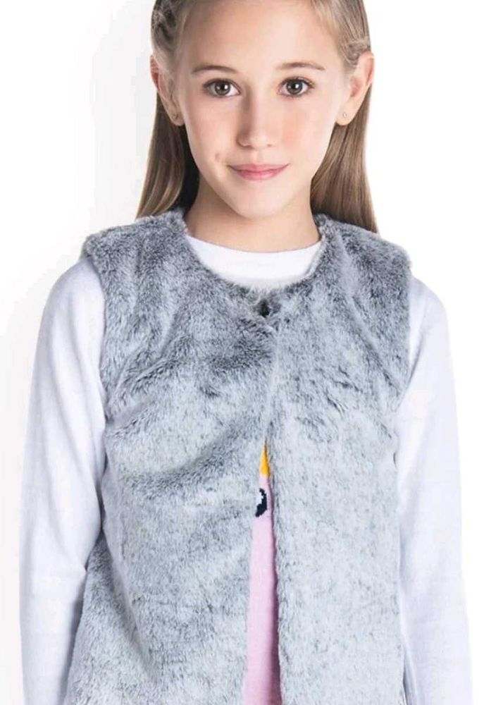 Cherry Crumble Girls Grey Insulator Tailored Jacke
