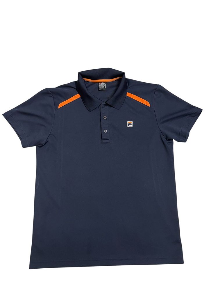 Fila Performance Men’s Navy Sports Polo Shirt