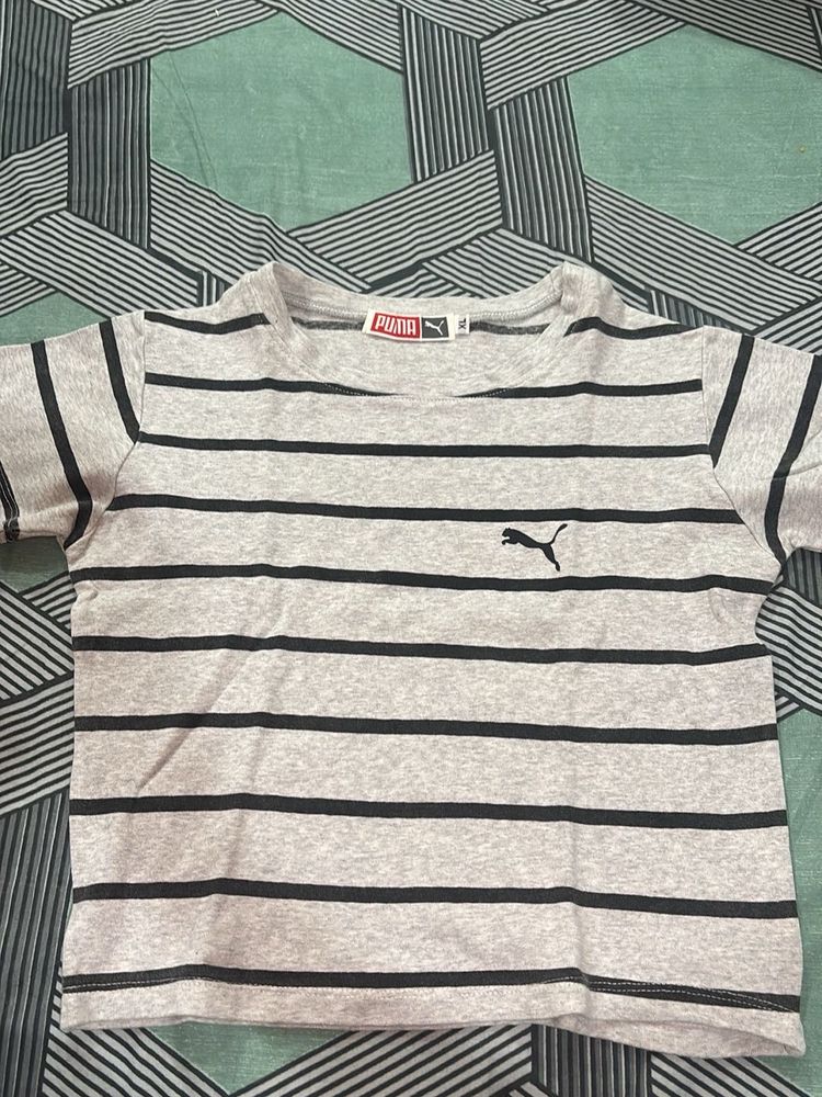 Puma Striped T-Shirt