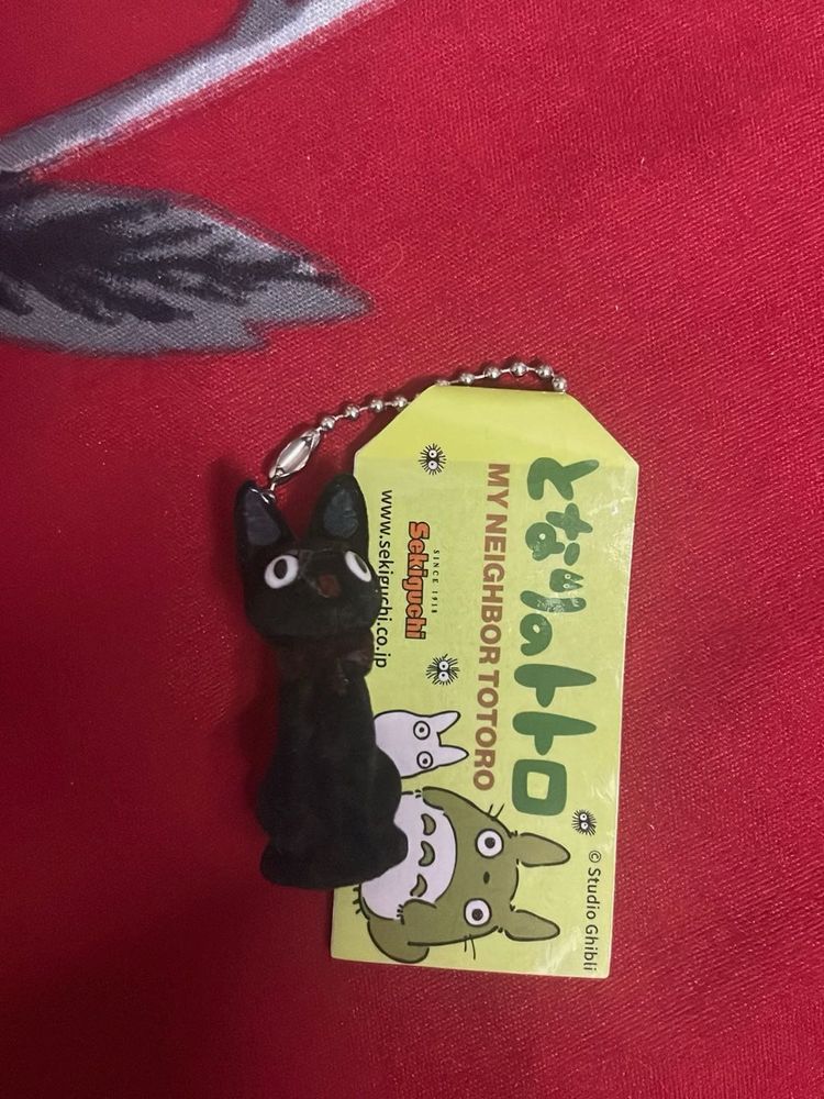 My Neighbor Totoro Black Cat Keychain
