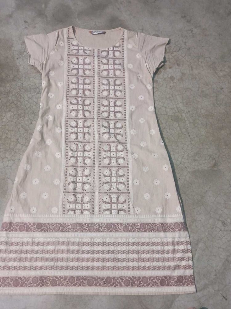 Beautiful Fabric Printed Cotton Kurti