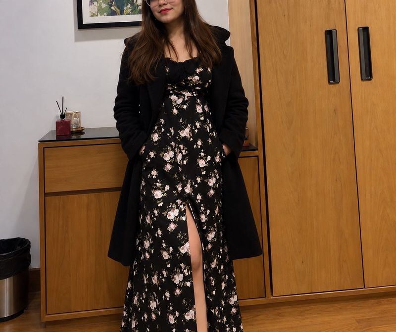 Urbanic Chic Floral Print Maxi Dress