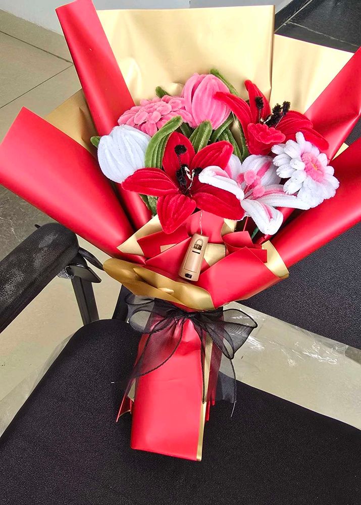 Handmade Velvet Flower Bouquet