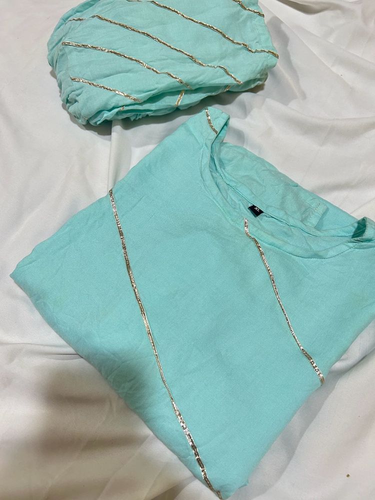 Elegant Blue Kurta with pant