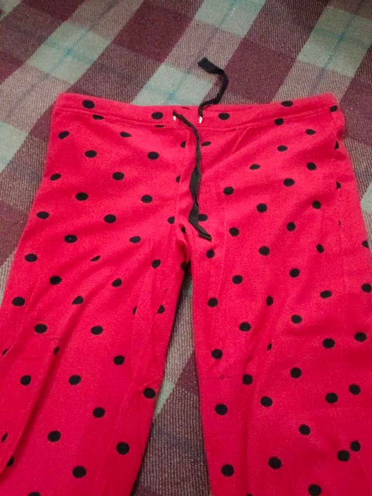 Red Polka Dot Lounge Pants