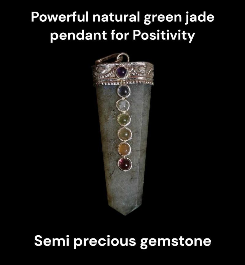 Green Aventurine crystal Gemstone Pendent
