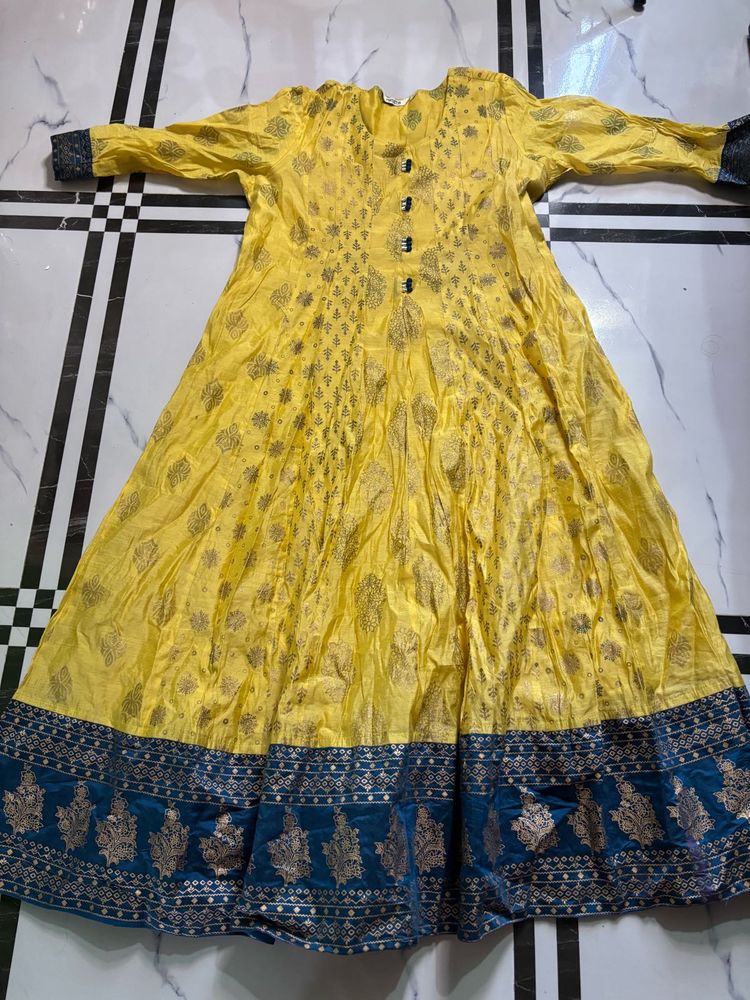 Vibrant Yellow Kurta