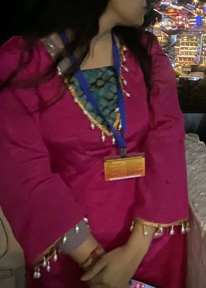 Beautiful Pink Kurta Set