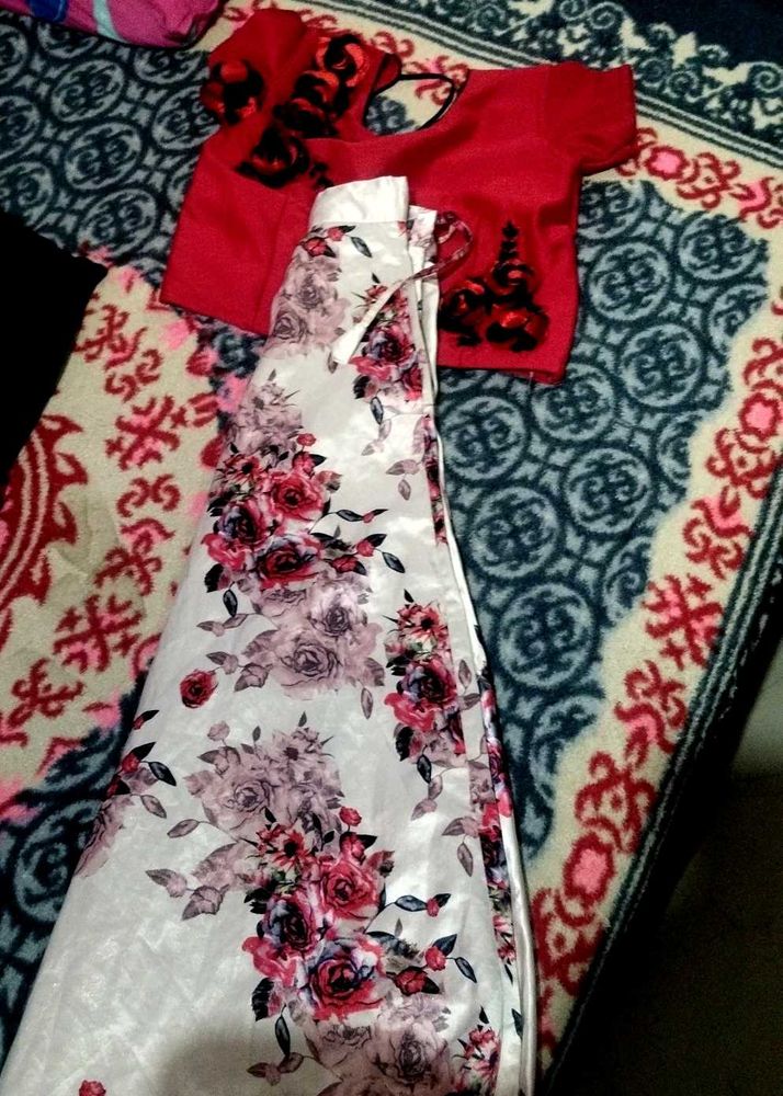 Floral Lehenga Choli
