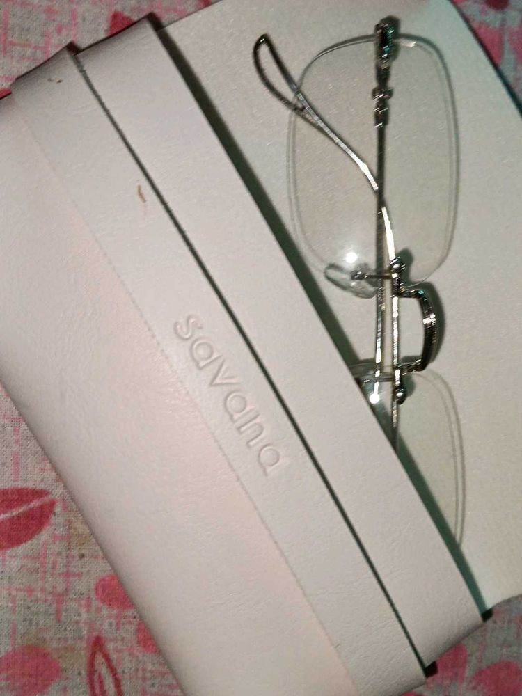 Savana Rimless Eyeglasses with Case