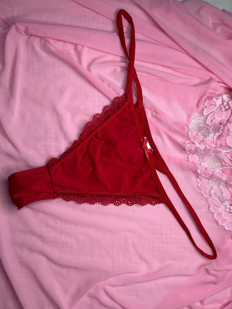 used red thong