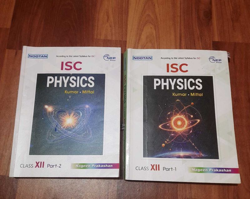 ISC Physics Class XII Part 1 &amp; 2 Books